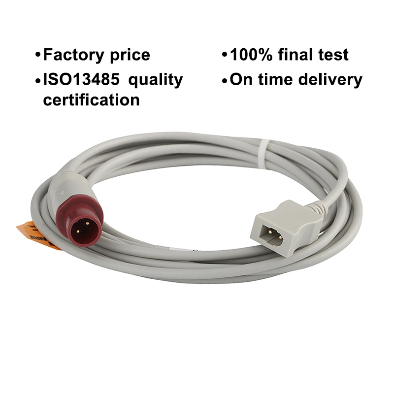 Customized Medical Temperature Sensor Probe Medical Cable for Philips 2p
